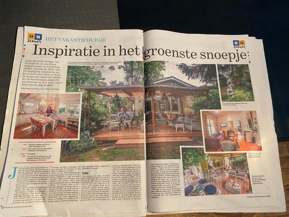 Chalet Sint Barbara Zutendaal Εξωτερικό φωτογραφία